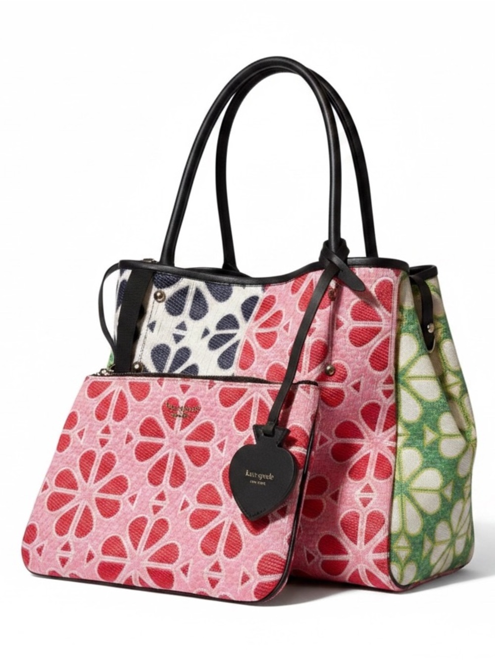 NWOT KATE SPADE TOTE & WRISTLET